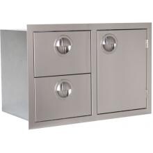 Luxor Slimline 30-Inch Access Door & Double Drawer Combo - AHT-COMBO-30 image