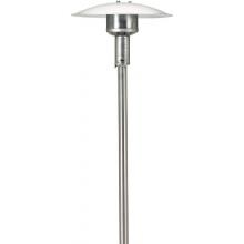 Patio Comfort NPC05SPP Stainless Steel Natural Gas Patio Heater On In-Ground Post With Push Button Ignition