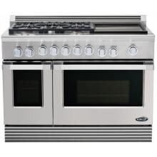 DCS Professional 48-Inch 5-Burner Natural Gas Range With Griddle By Fisher Paykel - RGU485GDN DCS Professional 48-Inch 5-Burner Natural Gas Range With Griddle By Fisher Paykel - RGU485GDN