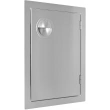 BBQGuys.com Portofino Series 17 Inch Right-Hinged Single Access Door - Vertical