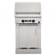 TEC Sterling II FR 26-Inch Freestanding Infrared Propane Gas Grill On Cabinet image