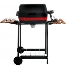 Meco Electric Grill On Cart With Fold Down Side Tables - 9325 image