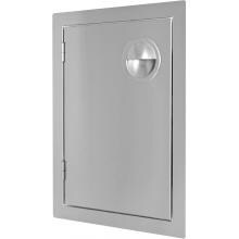 BBQ Guys Portofino Series 14 Inch Left-Hinged Single Access Door - Vertical