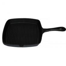 Cajun Classic 9-Inch Seasoned Cast Iron Grill Pan - GL10496AS image