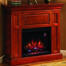 Metropolis 42-Inch Electric Fireplace - Cherry - 23DM159