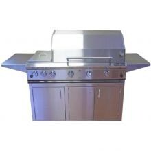 ProFire Professional Series 48-Inch Freestanding Propane Gas Grill With Rotisserie, Double Side Burner & SearMagic Grids image