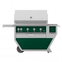 Hestan Deluxe 42-Inch Freestanding Natural Gas Grill W/ All Infrared Burners, Rotisserie, Worktop & Storage Drawer - Grove - GSBR42CX-NG-GR image