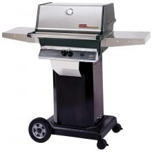 MHP Gas Grills TJK2 Propane Gas Grill W/ SearMagic Grids On Black Cart