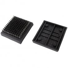 Man-Law Stainless Steel Grill Brush Replacement Head - Set Of 2 image