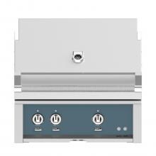 Hestan 30-Inch Built-In Natural Gas Grill W/ Sear Burner & Rotisserie - Pacific Fog - GMBR30-NG-GG image