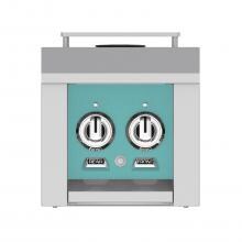 Hestan Built-In/Cart Mounted Natural Gas Double Side Burner - Bora Bora - AGB122-NG-TQ image
