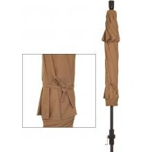 California Umbrella 7.5-Ft. Cork Market Umbrella Closed