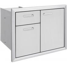 Lynx Ventana 30-Inch Trash Center And Double Drawers - LTA30-4 image
