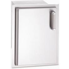 Fire Magic Echelon 14 Inch Left-Hinged Enclosed Cabinet Storage With Drawers