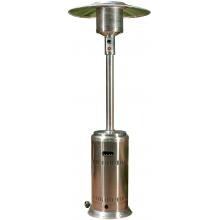 Fire Sense 46000 BTU Commercial Propane Patio Heater With Pilotless Electronic Ignition - Stainless
