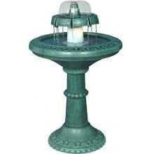 Alpine Fountain With Light