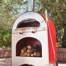Alfa Forno Pizza And Brace Wood Burning Pizza Oven On Cart