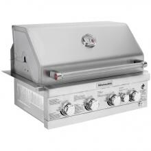 KitchenAid 30-Inch Built-In Natural Gas Grill With Rear Burner (Ships As Propane With Natural Gas Fittings) - 740-0780 image