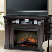 Dimplex Langley 55-Inch Electric Fireplace Media Console - Espresso - SMP-160-E-ST