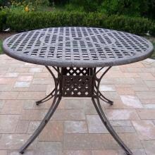Oakland Living Elite Aluminum 4 Person Table