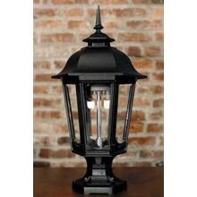 Gaslite America GL1200 Cast Aluminum Manual Ignition Natural Gas Light With Dual Mantle Burner And Pedestal Mount