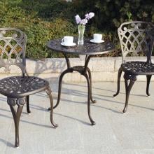Darlee San Marino Aluminum 2 Person Dining Set