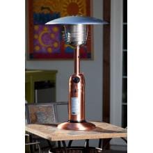 Fire Sense 10000 BTU Table Top Propane Patio Heater With Piezo Ignitor - Copper
