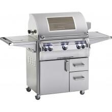 Fire Magic Echelon Diamond E790s 36-Inch Freestanding Natural Gas Grill W/ Analog Thermometer, Single Side Burner & Magic View Window - E790s-4EAN-62-W image