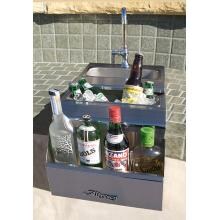 Alfresco 14-Inch Built-in Bartender Center With Sink image