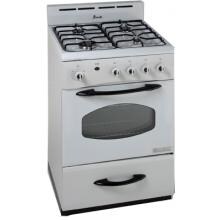 Avanti 24-Inch 4-Burner Freestanding Natural Gas Range - White - G2404CW