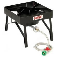 Bayou Classic Steel Bayou Brew Cooker With Windscreen Protection image