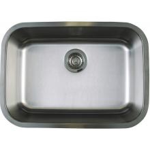 Blanco Stellar Medium 25 X 18 18-Gauge Single Bowl Stainless Steel Undermount Sink - 441025 image