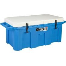 Grizzly Coolers 150 Quart Ice Chest - Blue