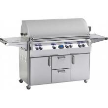 Fire Magic Echelon Diamond E1060s Grill With Single Side Burner On Cart