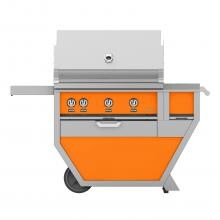 Hestan Deluxe 36-Inch Freestanding Natural Gas Grill W/ Rotisserie, Worktop & Storage Drawer - Citra - GABR36CX-NG-OR image