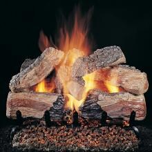 Rasmussen 20-Inch Evening Desire Gas Log Set With Vented Flaming Ember Burner