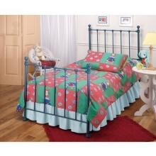 Hillsdale Molly Blue Metal Bed Set With Frame - Twin - 1088BTWR image