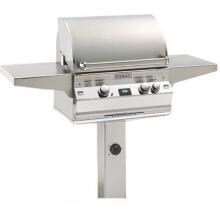 Fire Magic Aurora A430s Grill On In-Ground Post