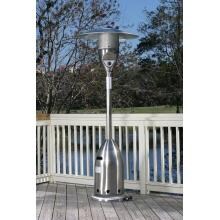 Fire Sense 47000 BTU Deluxe Propane Patio Heater With Piezo Ignitor - Stainless Steel