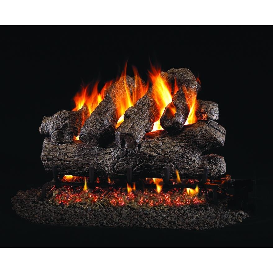 Peterson Gas Logs 18 Inch Royal English Oak Vented Propane Gas Log Set