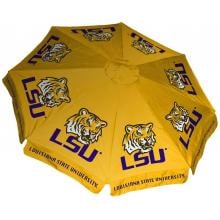 Team Sports America 9 Ft Wood Patio Umbrella - LSU
