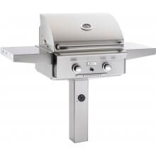 American Outdoor Grill 24 Inch Grill On In-Ground Post
