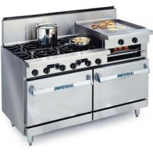 Imperial Ranges IDR-6-RG24 61 Inch Residential Natural Gas Range