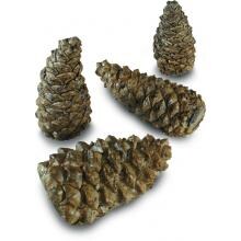 Peterson Real Fyre Decorative Ceramic Wilderness Pine Cones - Set Of 4 image