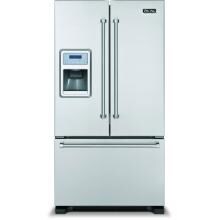 Viking VCFF136D 19.8 Cu. Ft. Capacity Professional Series Freestanding French Door Refrigerator - Stainless Steel
