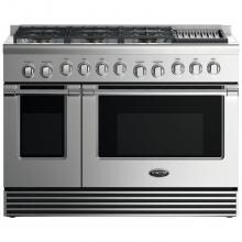 DCS 48-Inch Professional 6-Burner Natural Gas Range With Grill - RGV2-486GL-N image