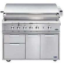 DCS 48 Inch Natural Gas Grill BGB48BQARN On Cart