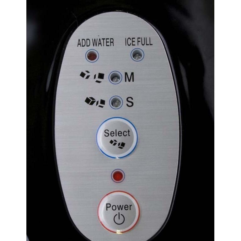 Haier HPIMD25B Portable Ice Maker - Black Haier HPIMD25B Portable Ice ...
