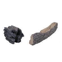 Rasmussen Charred Chunk Kit For Evening Series Vented Gas Log Sets