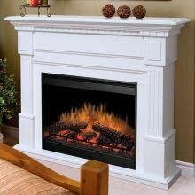 Dimplex Essex 54-Inch Electric Fireplace With Purifire - White - GDS30-1086W